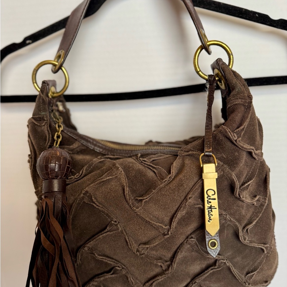 Cole Haan Brown Textured Women's Bag